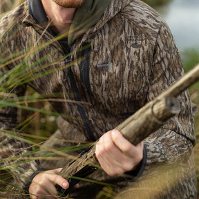 Sportsman W3 Outbound Waterproof Jacket with Built In Face Mask - Bottomland Camo