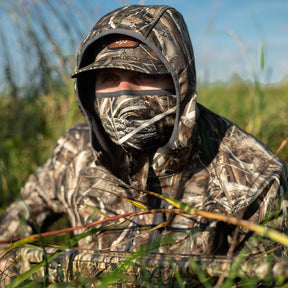 W3 Outbound Hoodie: Windproof Hunting Hoodie with Face Mask Small / Asphalt