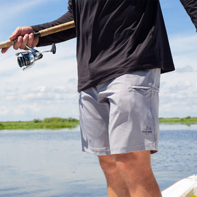 Grey Reaper Fishing Shorts - Quick Dry Hybrid - Sportsman Gear