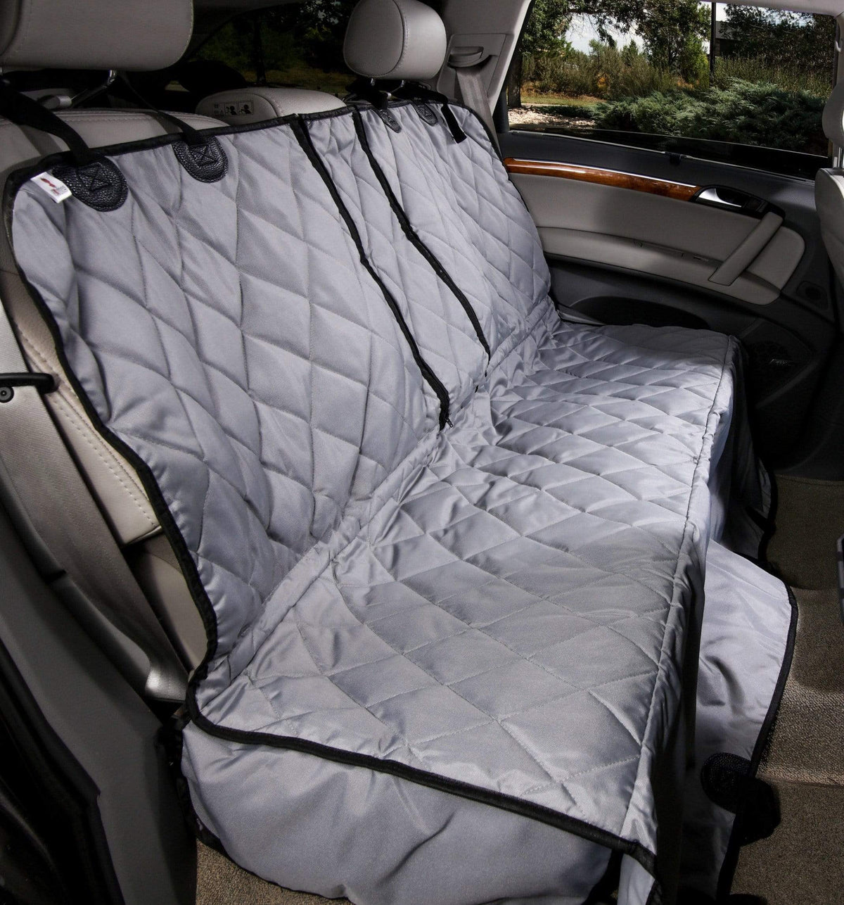 MultiFunction Split Rear Seat Cover with Hammock Sportsman Gear