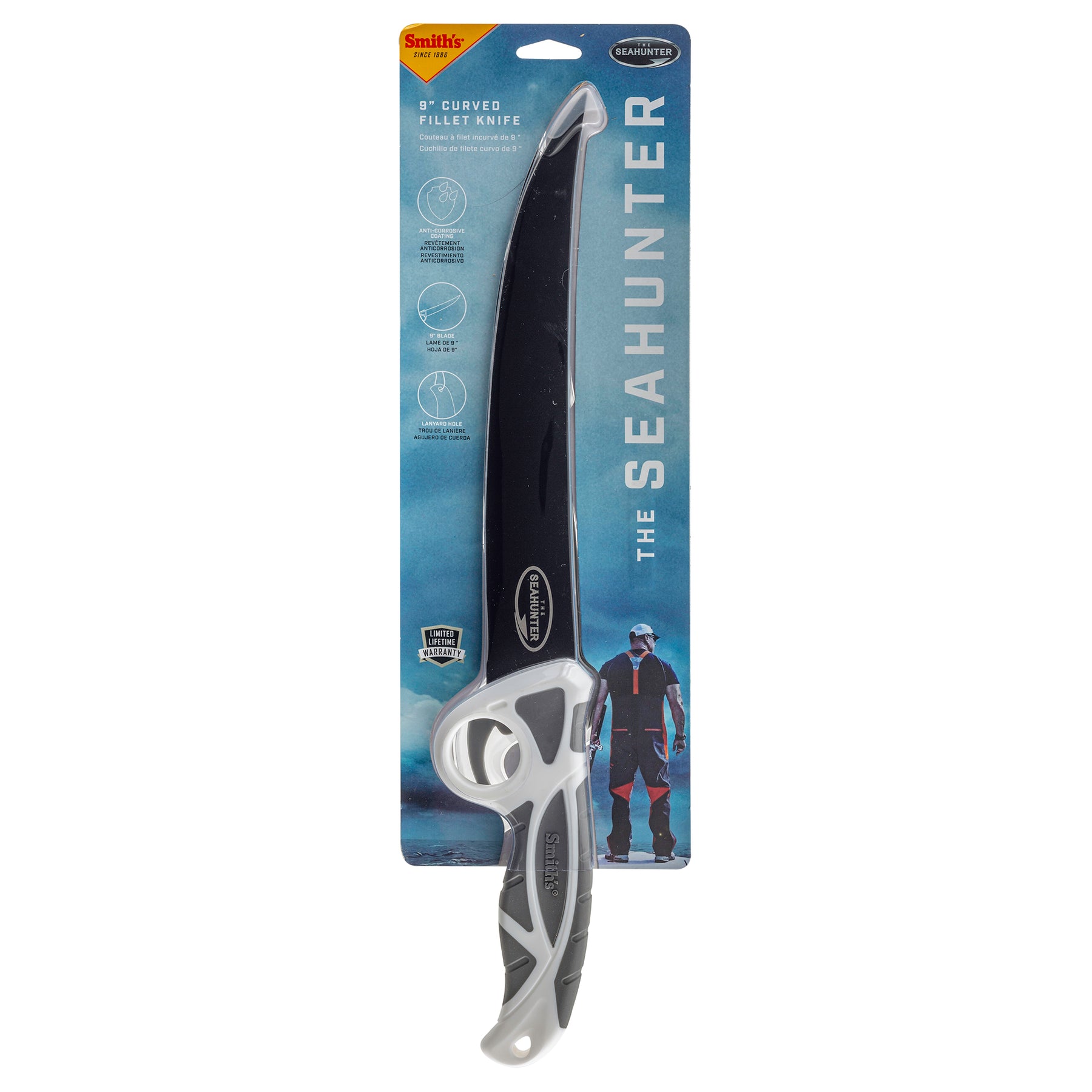 Smith's 9 Inch Curved Fillet Knife