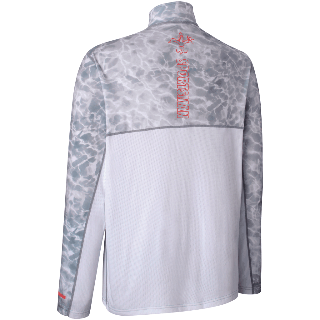 Sportsman Cool Breeze Quarter Zip Performance Fishing Shirt