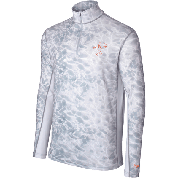 Cool Breeze Quarter Zip: Breathable Long Sleeve Fishing Shirt