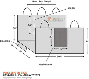 Floor Hammock for Crew Cab Trucks