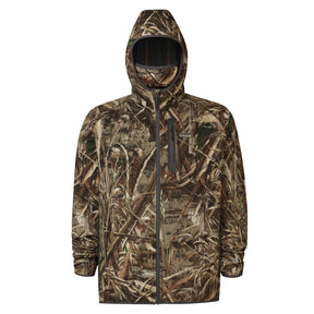 Max 5 Camo Water Resistant Jacket with Built-In Face Mask - W3 Outbound - Sportsman Gear