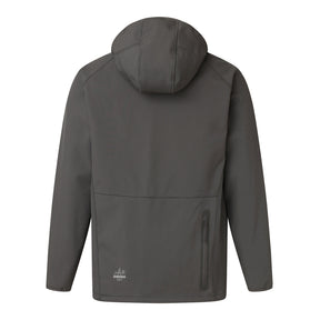 Grey Waterproof Hoodie with Built In Face Mask - W3 Outbound - Sportsman Gear