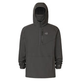 Grey Waterproof Hoodie with Built In Face Mask - W3 Outbound - Sportsman Gear