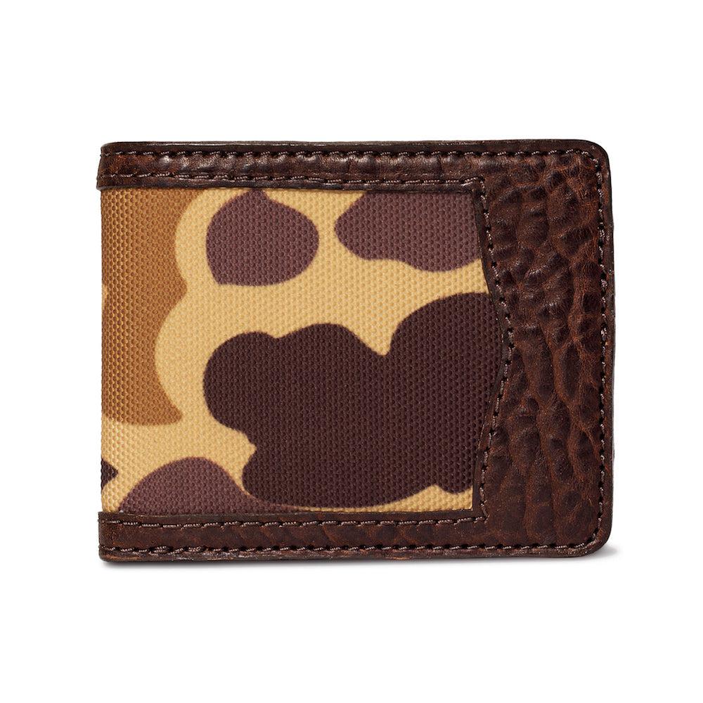 Campaign Leather Bifold Wallet - Vintage Camo