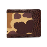 Campaign Leather Bifold Wallet - Vintage Camo by Mission Mercantile Leather Goods