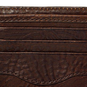 Campaign Leather Bifold Wallet - Vintage Camo by Mission Mercantile Leather Goods