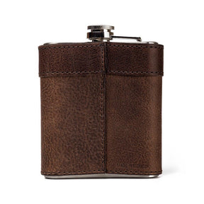 Campaign Leather Flask by Mission Mercantile Leather Goods