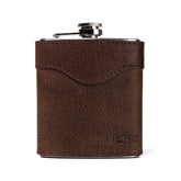 Campaign Leather Flask by Mission Mercantile Leather Goods