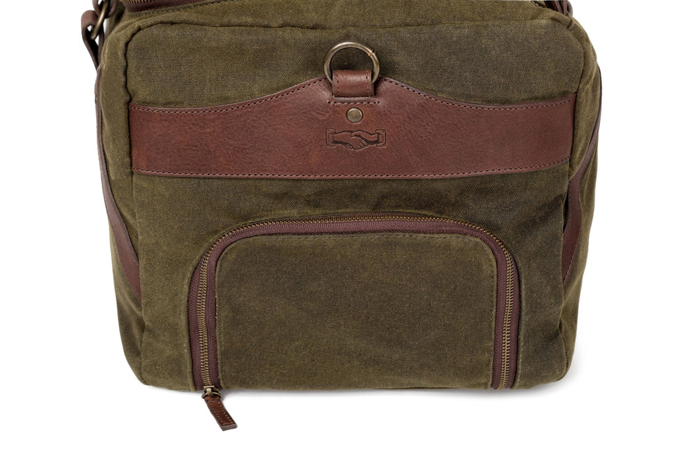 Campaign Waxed Canvas Large Duffle Bag - Sportsman Gear