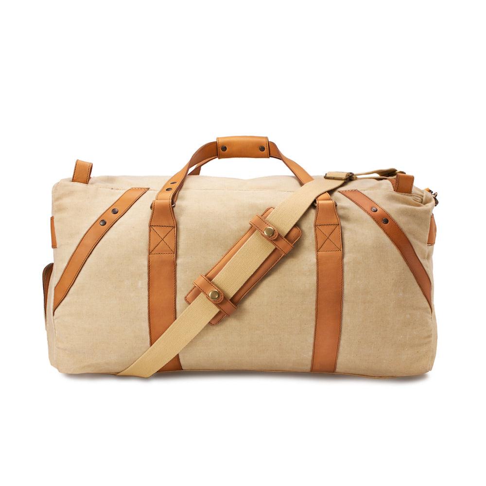 Campaign Waxed Canvas Large Duffle Bag - Sportsman Gear