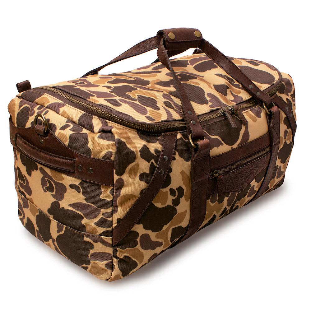 Campaign Waxed Canvas Large Duffle Bag - Sportsman Gear