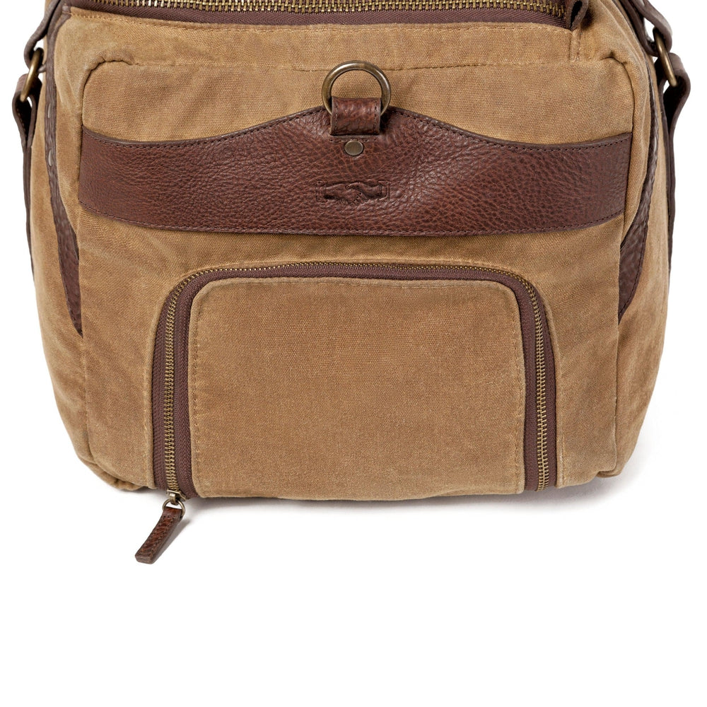 Campaign Waxed Canvas Large Duffle Bag - Sportsman Gear