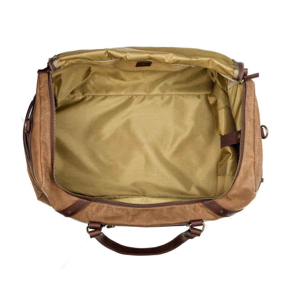 Campaign Waxed Canvas Large Duffle Bag - Sportsman Gear