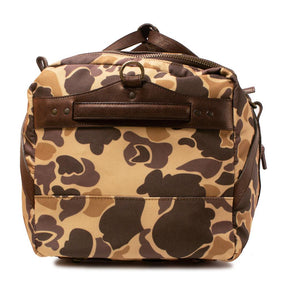 Campaign Waxed Canvas Large Duffle Bag - Vintage Camo by Mission Mercantile Leather Goods