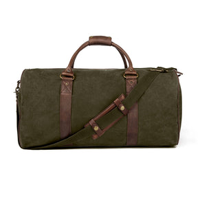 Campaign Waxed Canvas Large Field Duffle Bag - Sportsman Gear