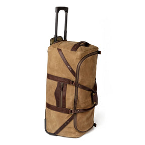 Campaign Waxed Canvas Large Roller Duffle Bag - Sportsman Gear