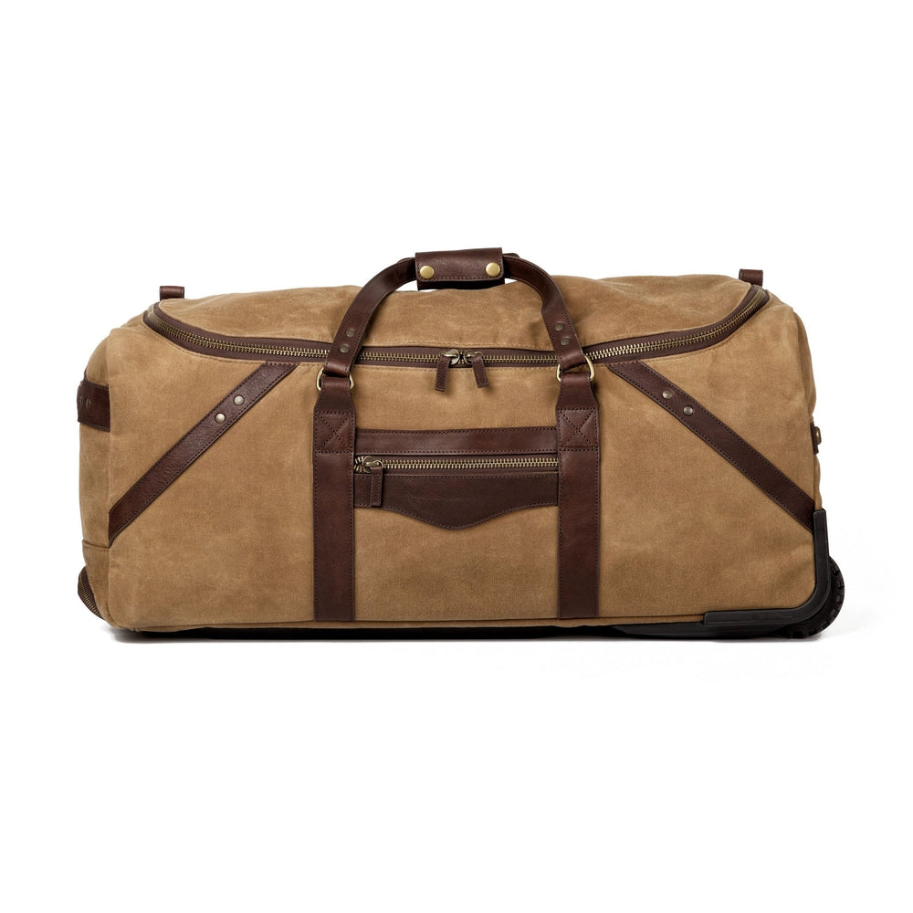 Campaign Waxed Canvas Large Roller Duffle Bag - Sportsman Gear