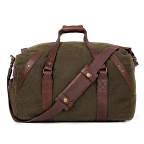 Campaign Waxed Canvas Medium Duffle Bag - Sportsman Gear