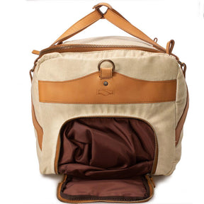 Campaign Waxed Canvas Medium Duffle Bag - Sportsman Gear