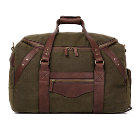 Campaign Waxed Canvas Medium Duffle Bag - Sportsman Gear
