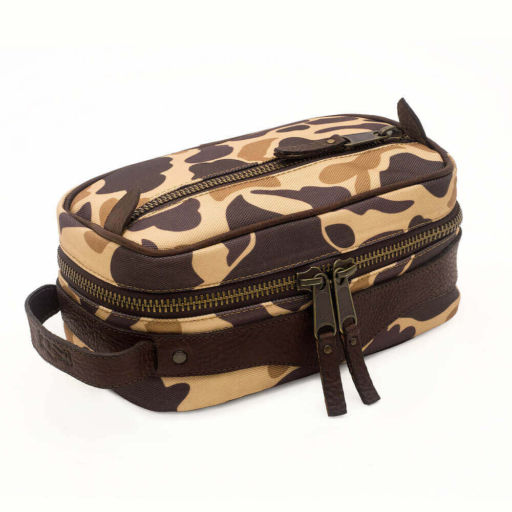 Mission Mercantile | Campaign Waxed Canvas Vintage Camo Backpack