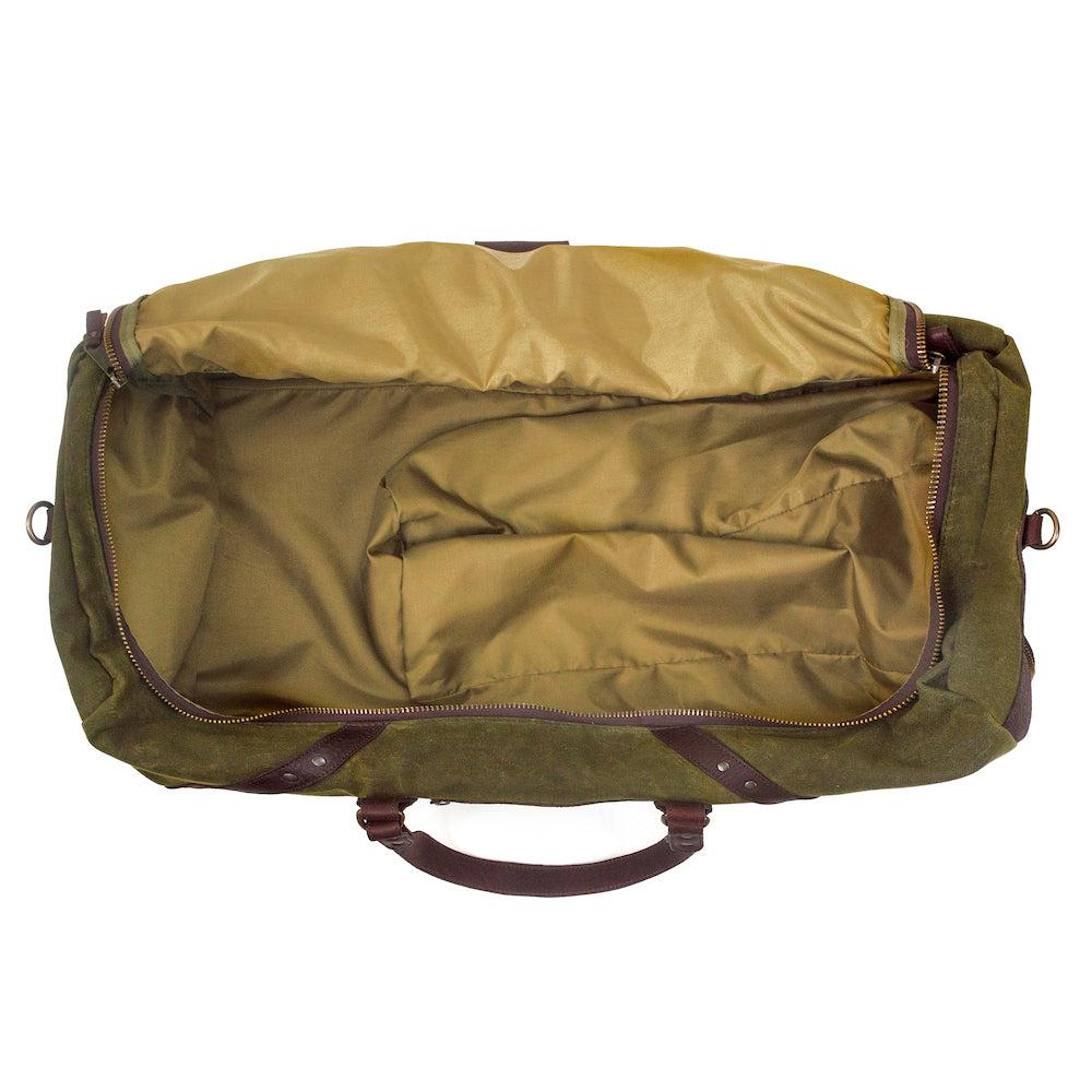 Campaign Waxed Canvas Large Field Duffle  Mission Mercantile – Julien's a  Lifestyle Store