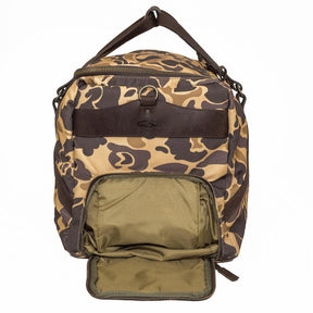 Campaign Waxed Canvas X-Large Duffle Bag - Vintage Camo - Sportsman Gear