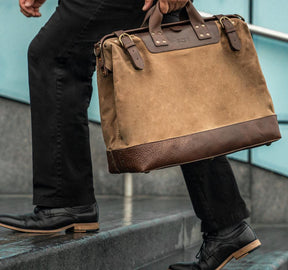 Heritage Waxed Canvas Lineman Duffle Bag - Sportsman Gear