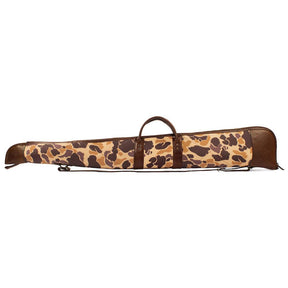 White Wing Waxed Canvas Hunting Shotgun Case - Vintage Camo by Mission Mercantile Leather Goods