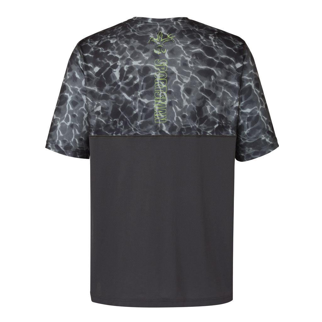 Cool Breeze Pro: Breathable Short Sleeve Fishing Shirt Whitewater / Small