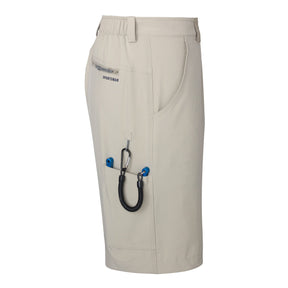 Plier Pocket - Khaki Reaper Fishing Shorts - Quick Dry Hybrid - Sportsman Gear