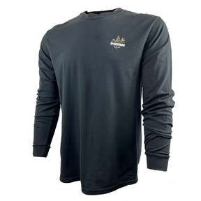 Black Long Sleeve with Gold Logo