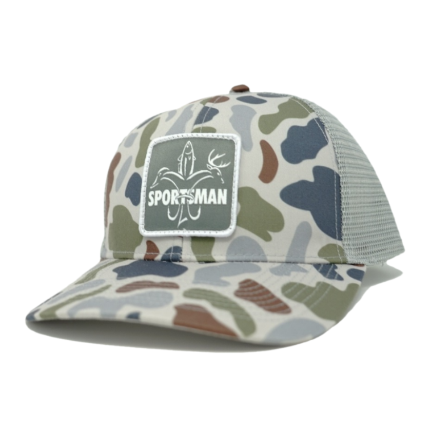 Sportsman Camo Patch Hat