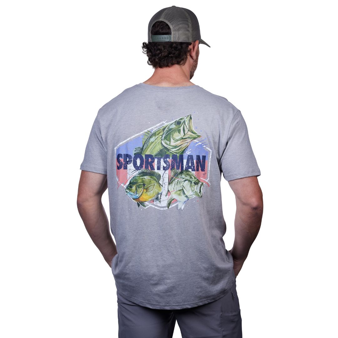 Sportsman Buttery Soft Fresh Water Graphic T