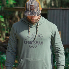 Sportsman Camp Hoodie Moss